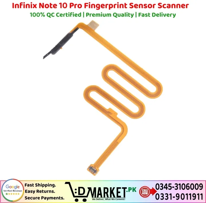Infinix Note 10 Pro Fingerprint Sensor Scanner