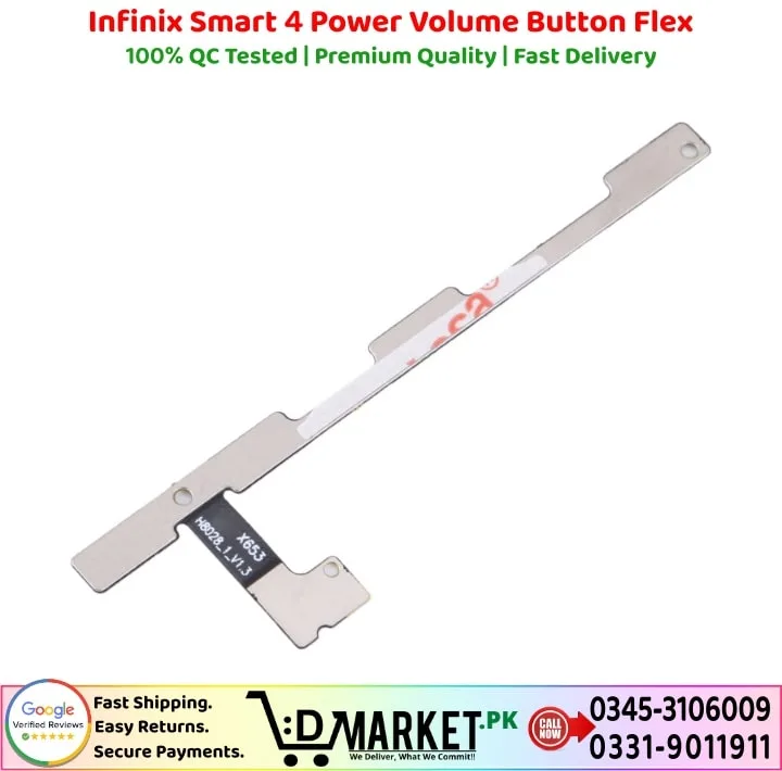 Infinix Smart 4 Power Volume Button Flex