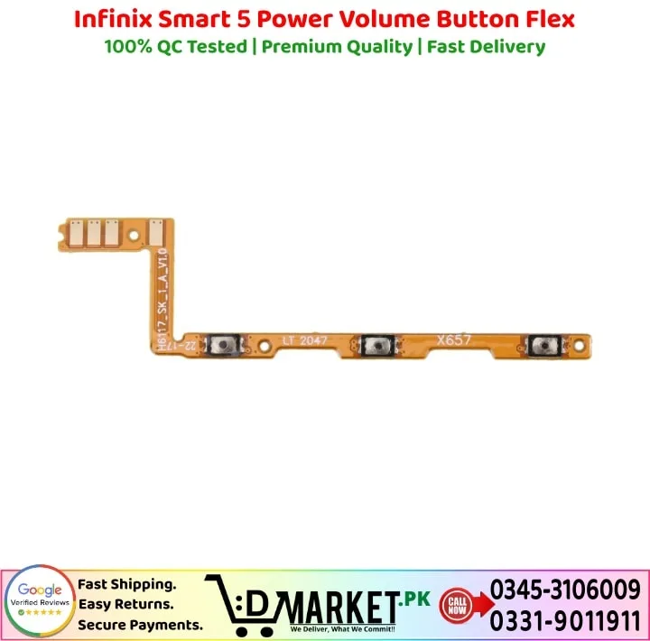 Infinix Smart 5 Power Volume Button Flex
