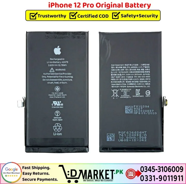 iPhone 12 Pro Original Battery