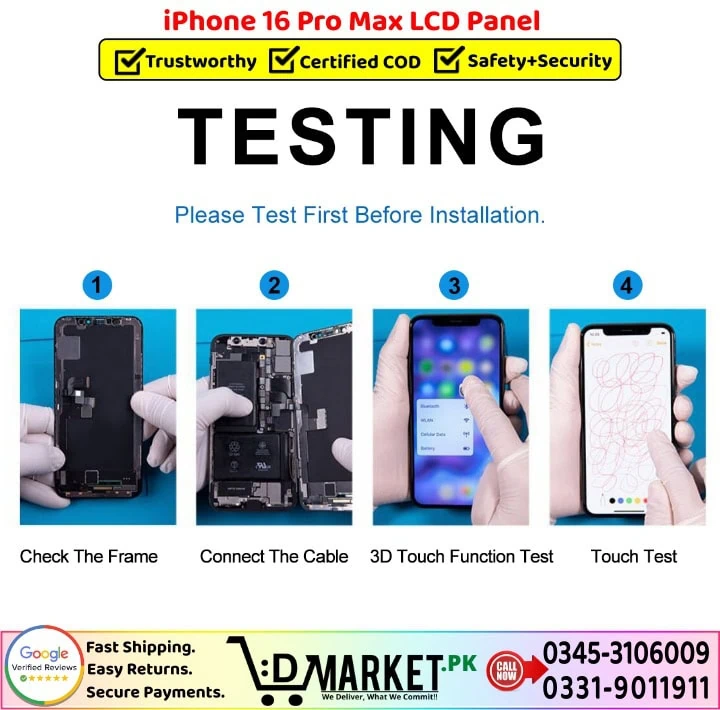 iPhone 16 Pro Max LCD Panel