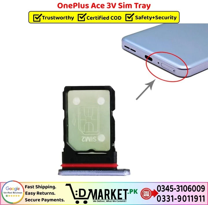 OnePlus Ace 3V Sim Tray