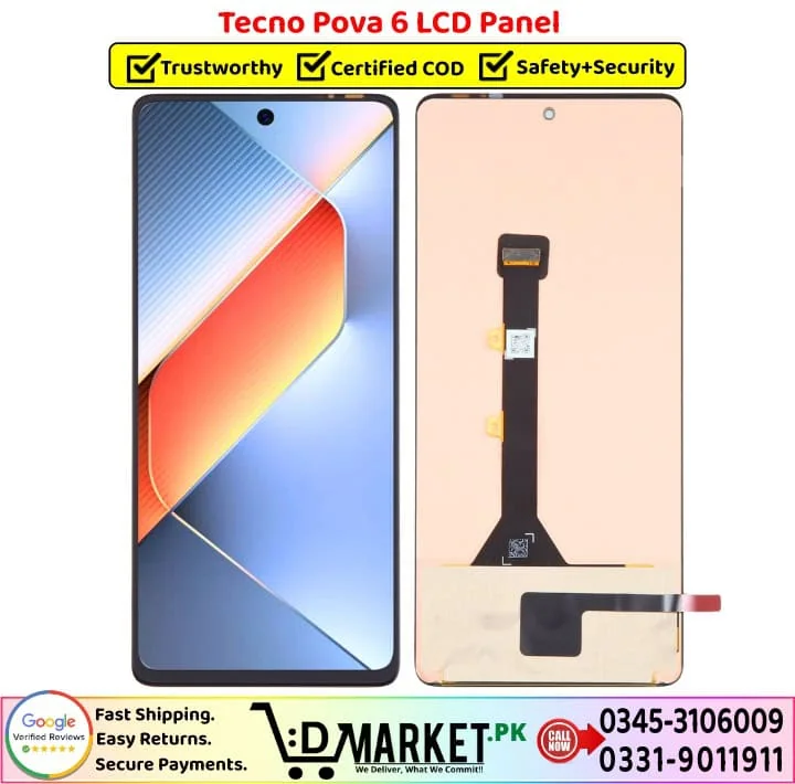 Tecno Pova 6 LCD Panel