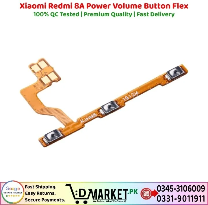 Xiaomi Redmi 8A Power Volume Button Flex