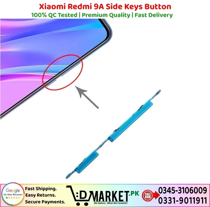 Xiaomi Redmi 9A Side Keys Button