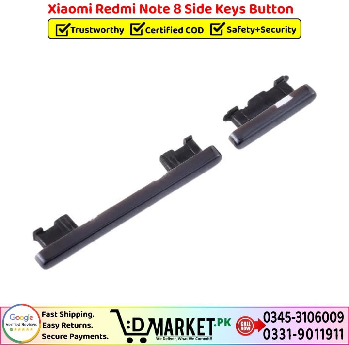 Xiaomi Redmi Note 8 Side Keys Button