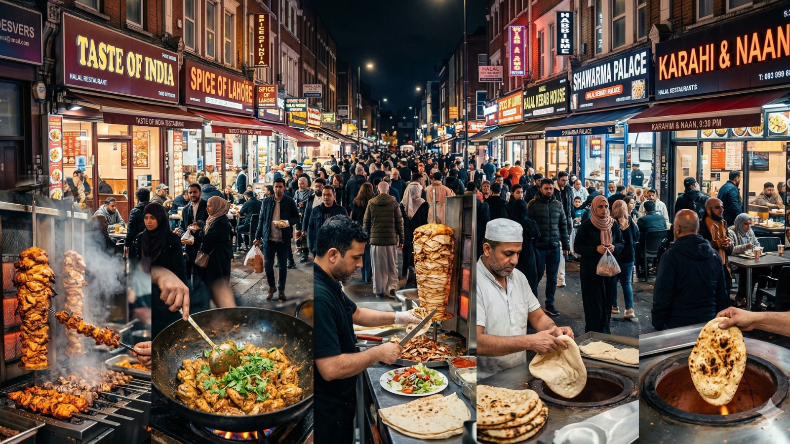Whitechapel Food Places Halal: Halal Dining in East London