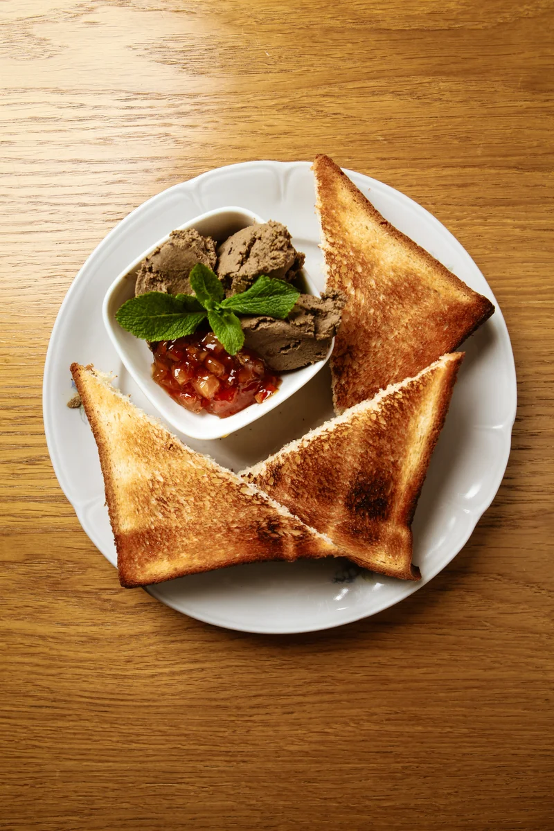 Chicken Pâté with Orange Marmalade