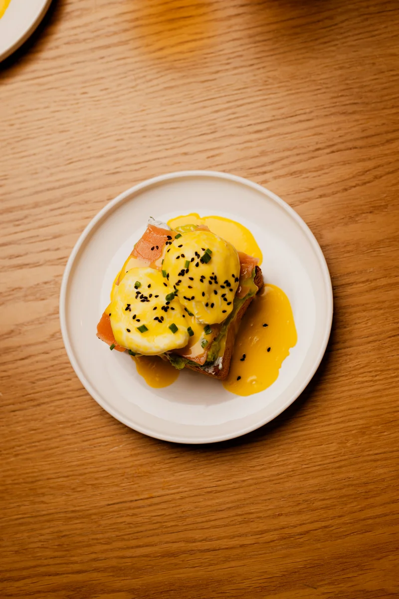 Eggs Benedict with Salmon