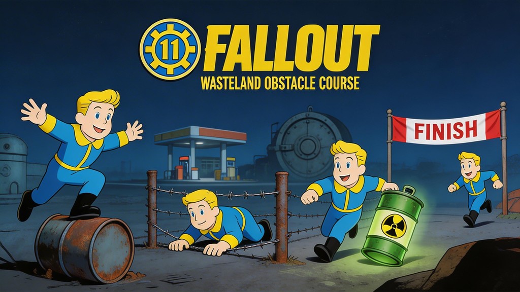 Multiplayer Obstacle Course - Fallout