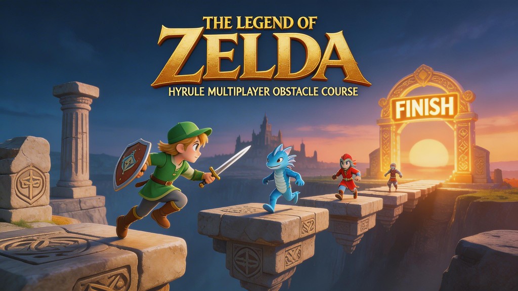 Multiplayer Obstacle Course - Legend of Zelda