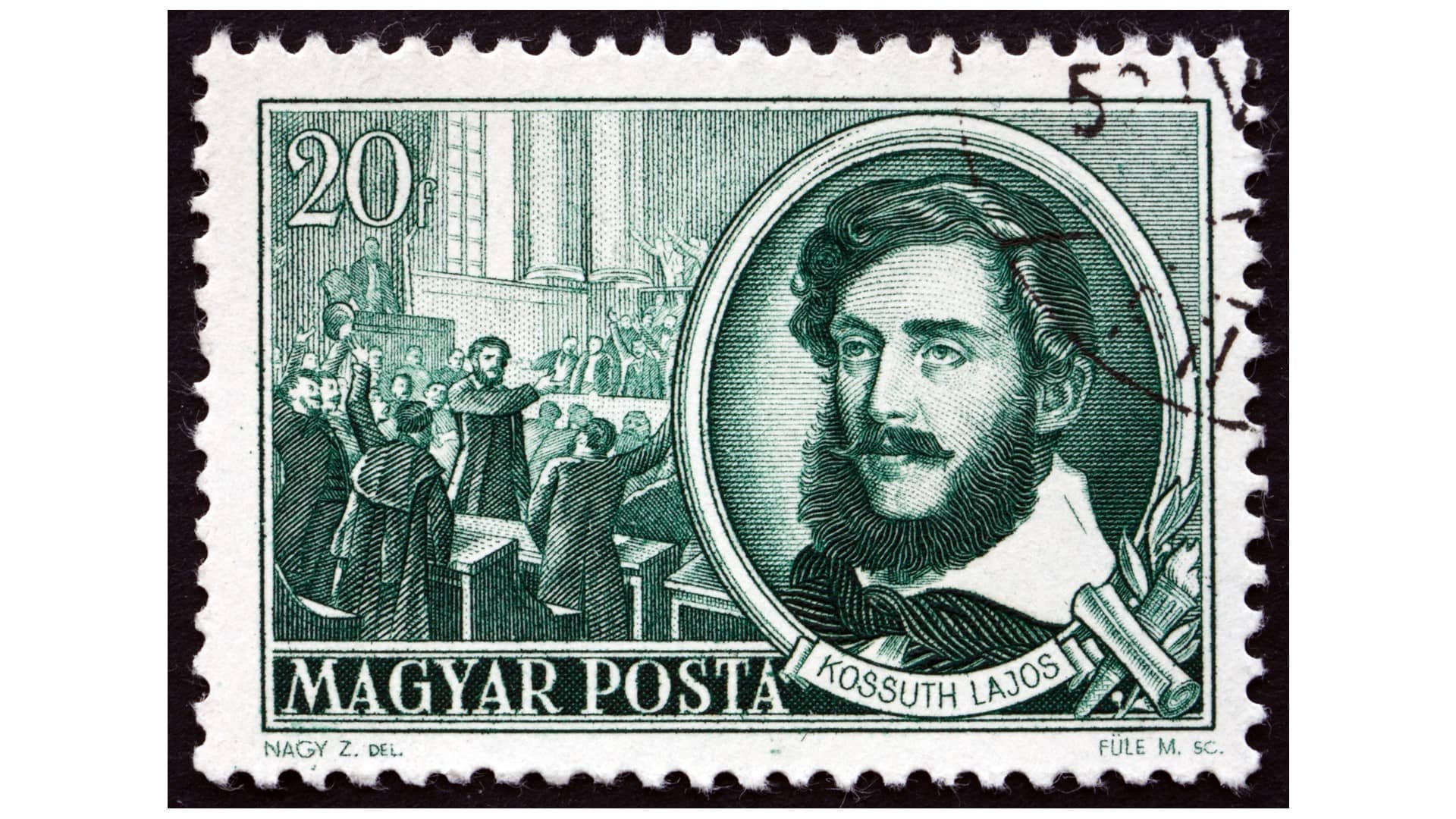 Stamps from Hungary