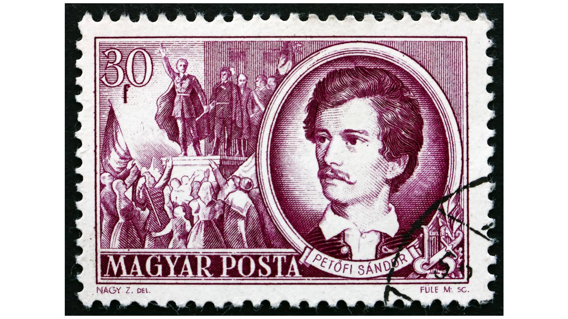 Stamps from Hungary