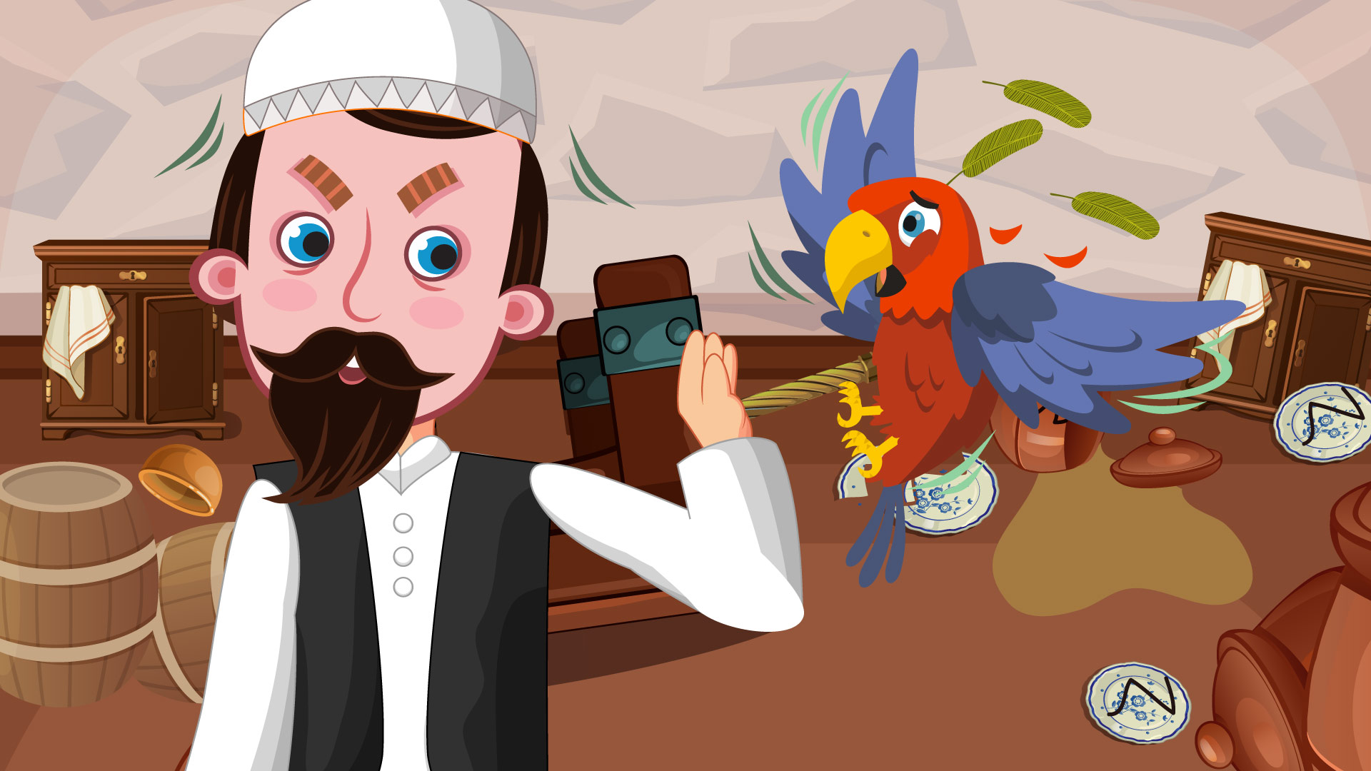 The Parrot and the Oil Merchant