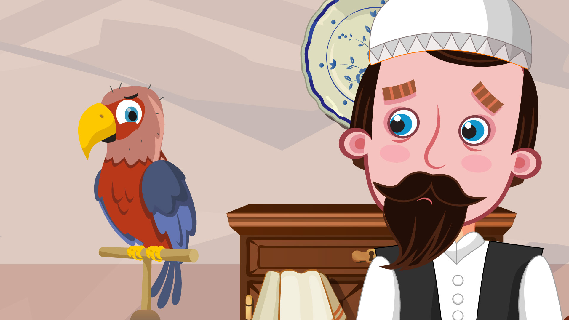 The Parrot and the Oil Merchant