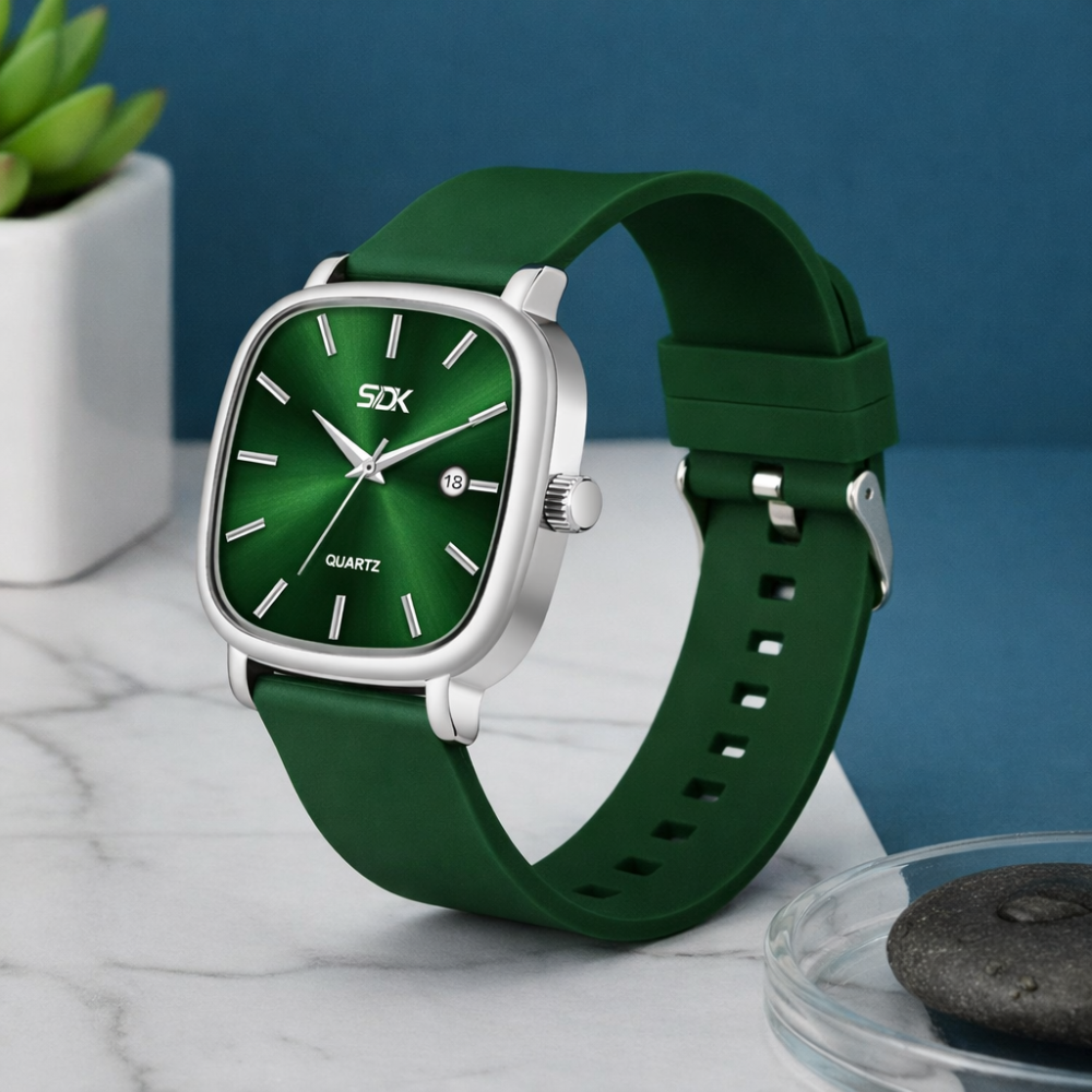 Premium Designer Dial Watch-Green