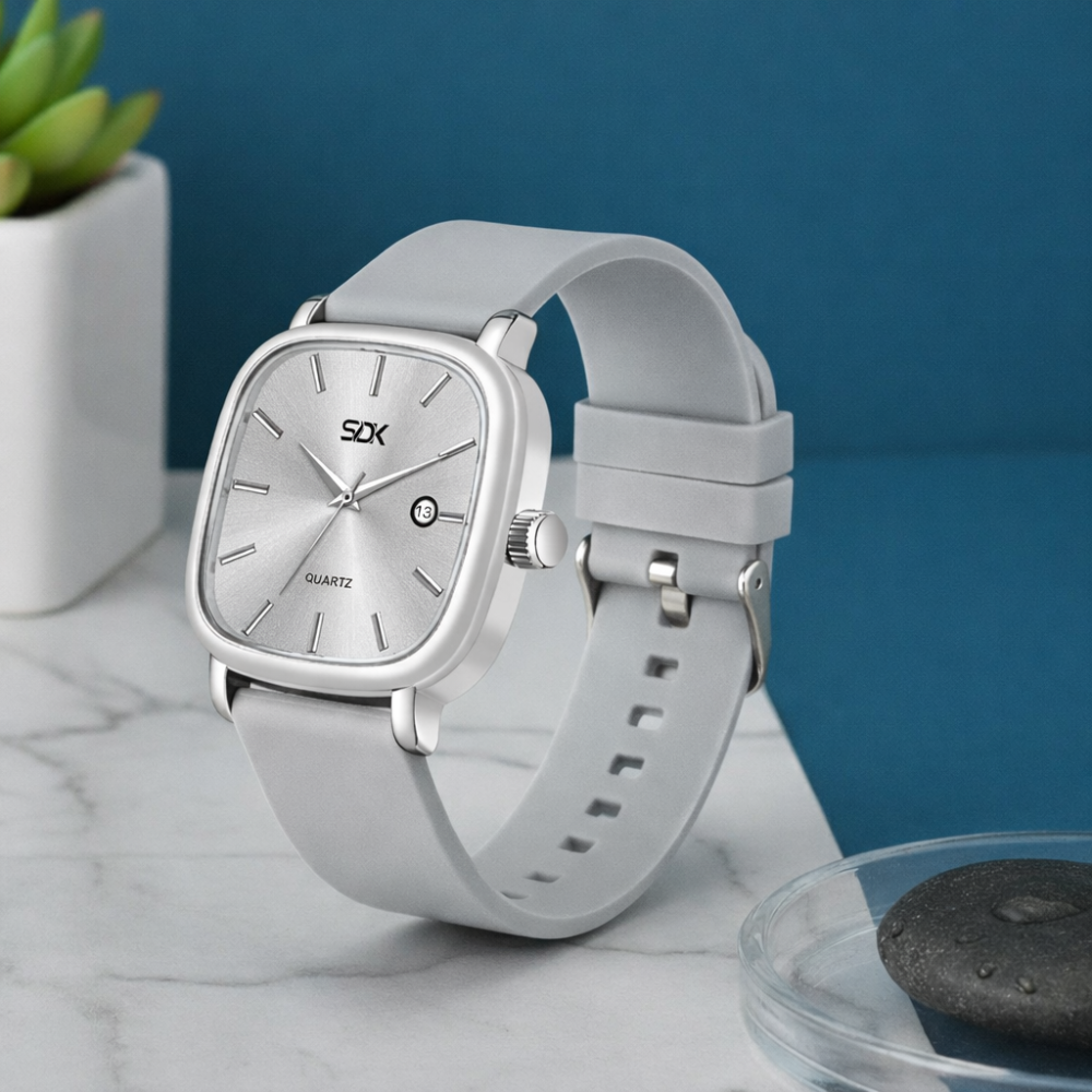 Premium Designer Dial Watch-Grey