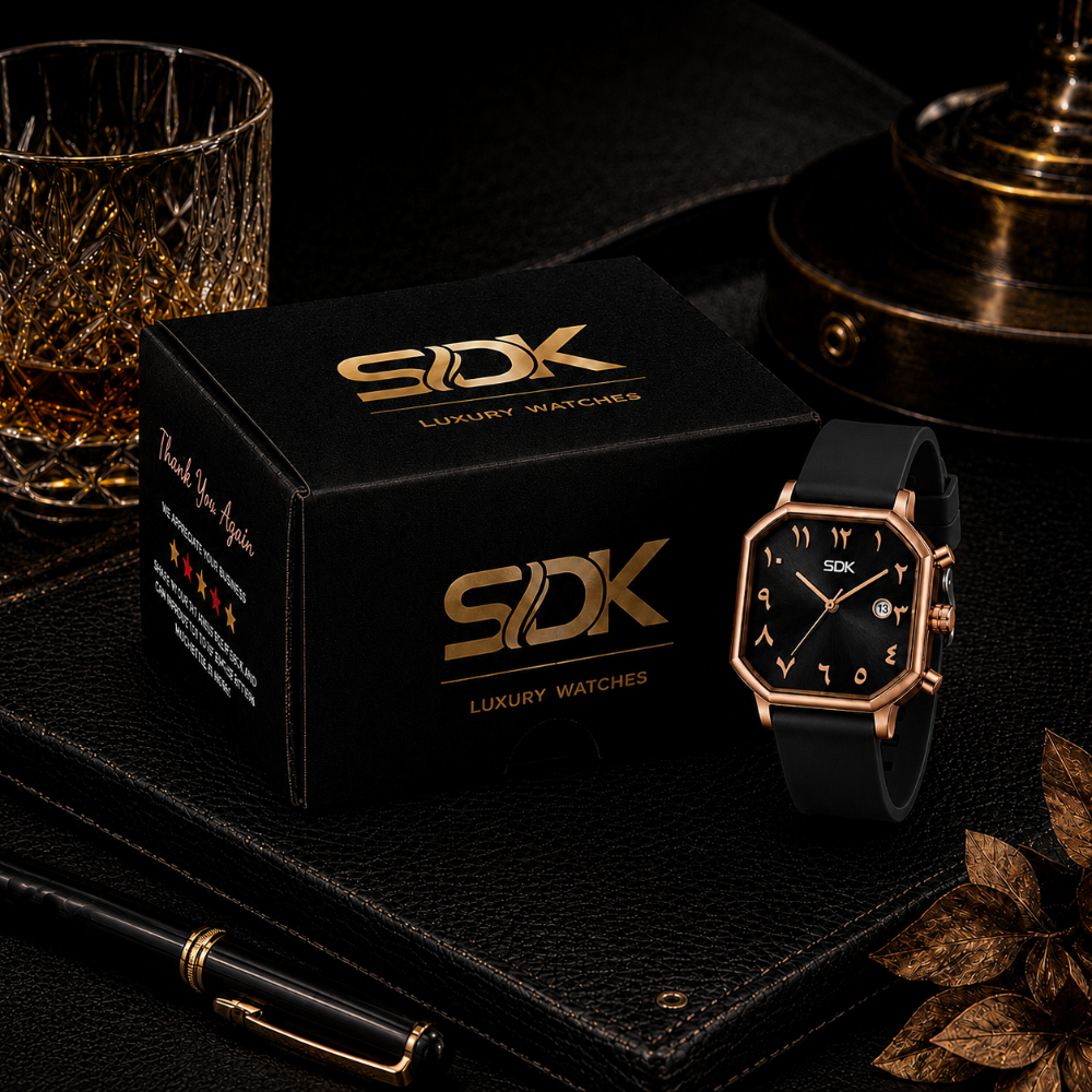 Royal Arabic RoseGold-Black