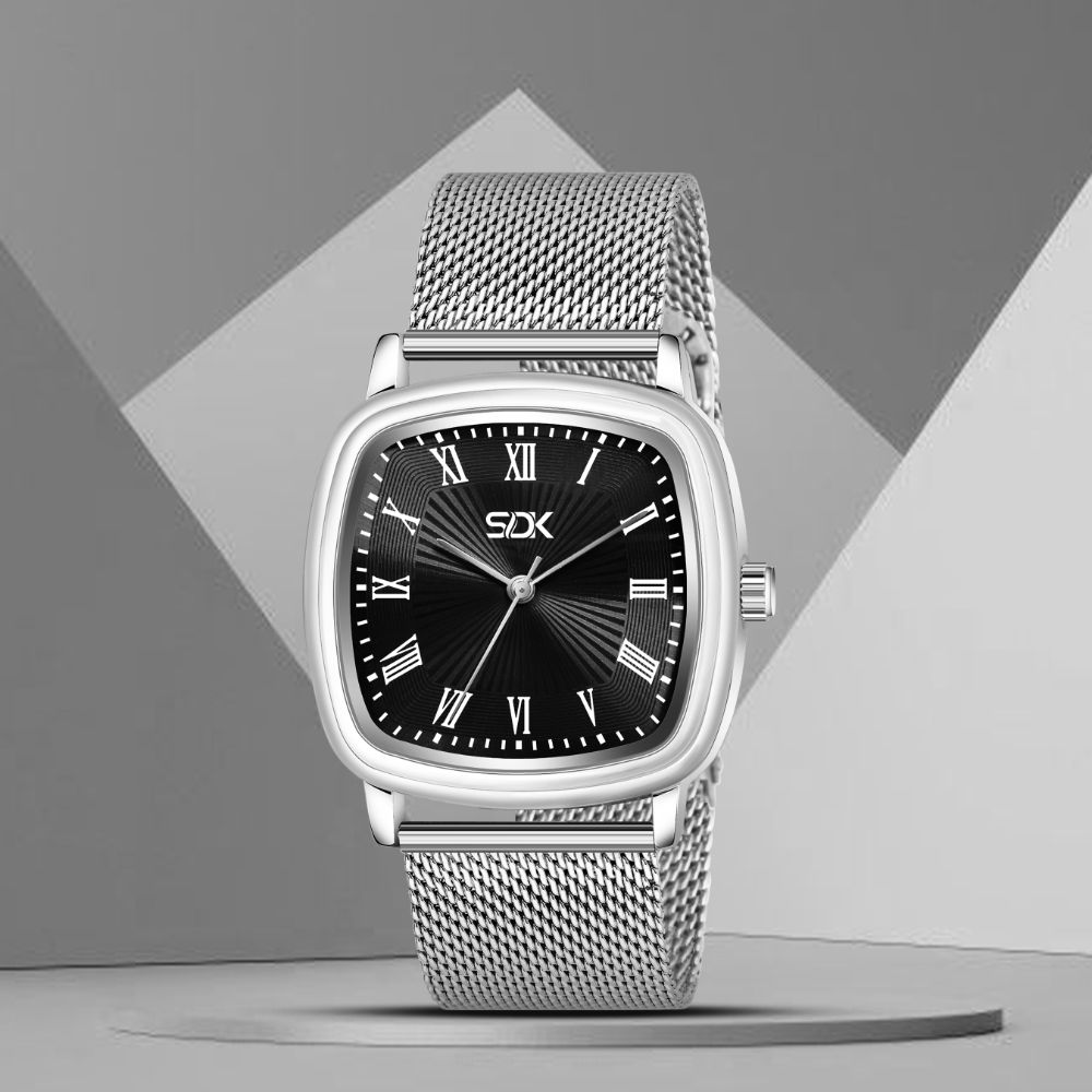 Imperial Mesh Watch-Black
