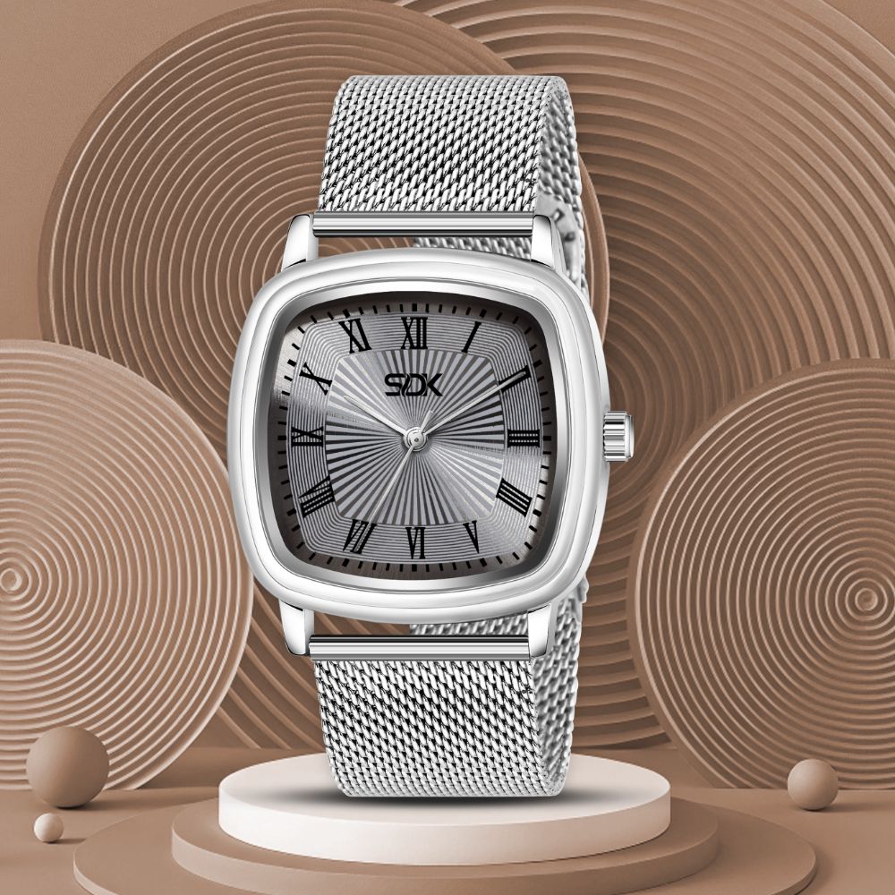 Imperial Mesh Watch-Grey