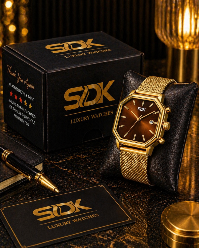 Royal Gold Mesh-Brown