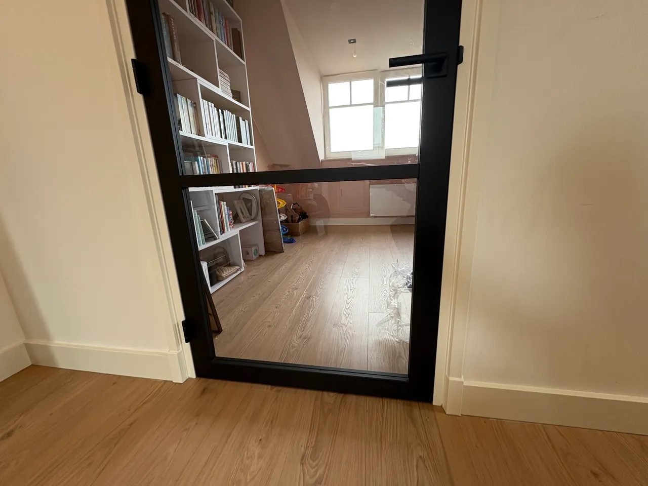 Binnendeur met glas