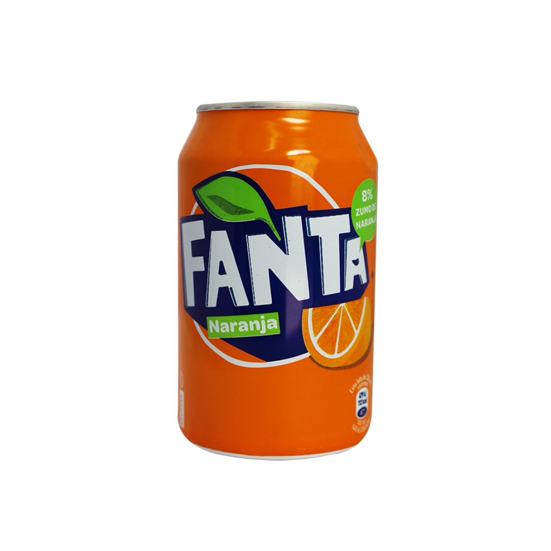 FANTA Naranja Lata 33cl Pack 24 » Te Llevo El Agua