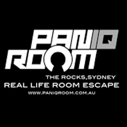 A logo of Paniq Room