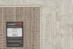 Arten Modern Light Grey Geometric Medium Pile Rug