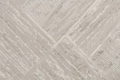 Atlas Modern Grey/Ivory Geometric Medium Pile Rug