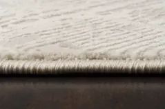 Atlas Modern Grey/Ivory Geometric Medium Pile Rug