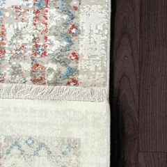Ruby Transitional Multi Distressed Medium Pile Rug