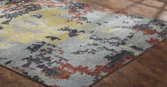 Infinity It-252 Blue Tones/Multi Hand Knotted Rug