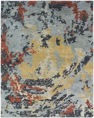 Infinity It-252 Blue Tones/Multi Hand Knotted Rug