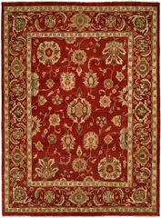 Oushak Ou-453 Rustrust Knotted Rug
