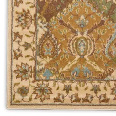 Modesto Beige Power-loomed Rug