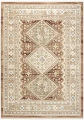 Pardis Persian Rust Machine Woven Rug