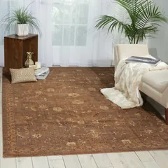 Silk Elements Cocoa Loomed Rug
