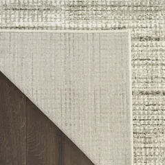 Soft Structure Abstract Sage Machine Woven Rug