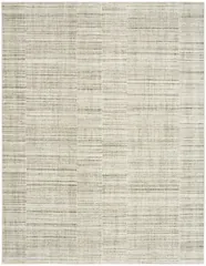 Soft Structure Abstract Sage Machine Woven Rug