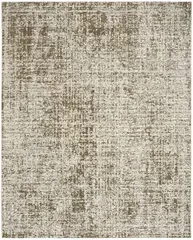 Soft Structure Abstract Mocha Machine Woven Rug