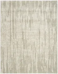 Soft Structure Abstract Sage Machine Woven Rug