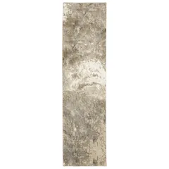 Evolution Abstract Beige/ Grey Cut Pile Rug
