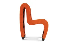 Seat Belt Dining Chair, Orange