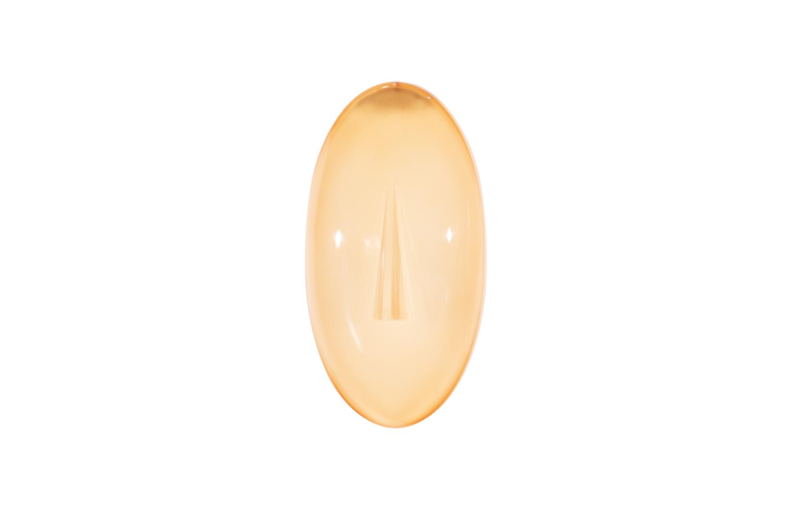 Oval Cycladic Wall Art, Yellow