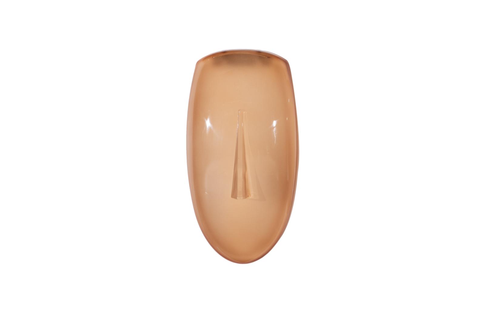 Classic Concave Cycladic Wall Art, Brown