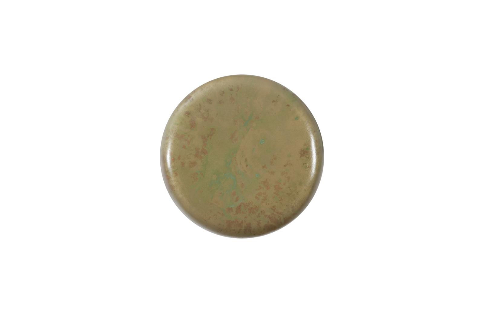 Button Wall Tile, Deep, Lichen Finish, SM