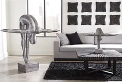 Diving Sculpture, Aluminum, Small