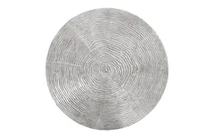 Ripple Coffee Table, Black/Silver, Aluminum