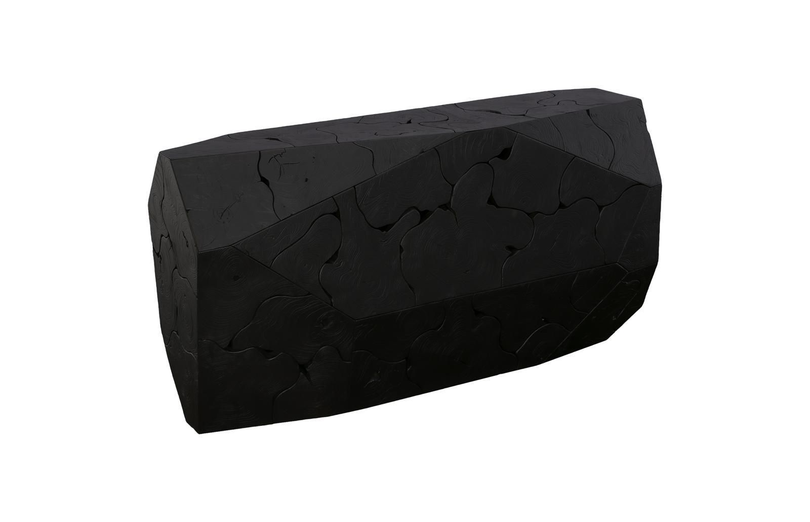 Prism Console Table, Black